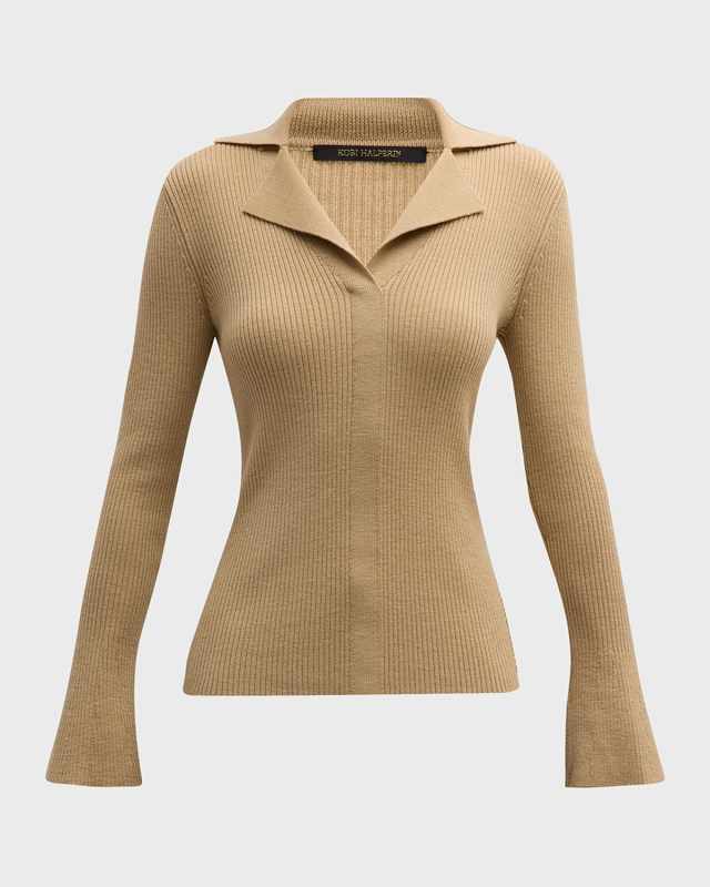 Luna Ribbed Wool Sweater